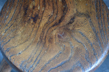 Load image into Gallery viewer, Antique Oak Country Stool