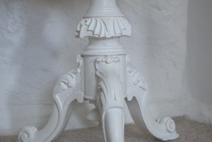 White Painted Low Side Table