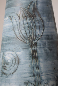 Carn Studio Pottery Table Lamp of Large Form