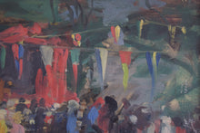 Load image into Gallery viewer, Oil on Board Summer Fete 