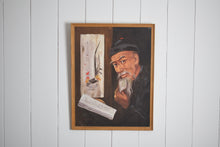 Load image into Gallery viewer, Bearded Scholar Oil on Board