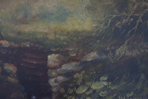 painting of a baptistry 