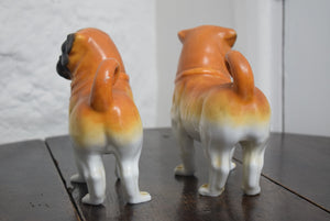 ceramic pug dogs