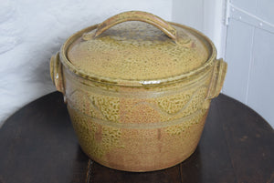 Bread Crock by Guernsey Pottery 