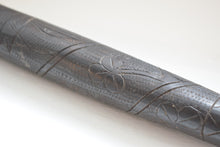 Load image into Gallery viewer, Antique Irish hand carved Shamrock Bog Oak Fishing Priest 