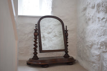 Load image into Gallery viewer, Mahogany Toilet Mirror 