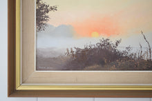 Load image into Gallery viewer, Pamela Derry Original Oil on Board Sunrise Landscape Scene