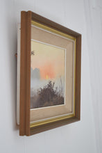 Load image into Gallery viewer, Pamela Derry Original Oil on Board Sunrise Landscape Scene
