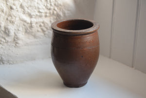 Stoneware Confit Pot