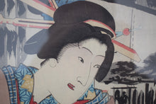 Load image into Gallery viewer, Toyohara Kunichika Original Japanese Woodblock Print