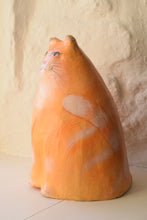 Load image into Gallery viewer, folk art paper mache cat
