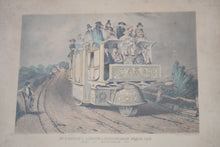 Load image into Gallery viewer, Antique print of a car