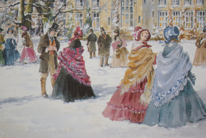 Dickensian Winter Scene 
