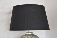 Load image into Gallery viewer, Large Silver Ceramic Table Lamp
