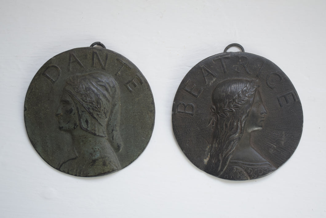 Dante and Beatrice Plaques