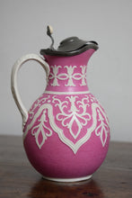 Load image into Gallery viewer, pair of pink ceramic jugs