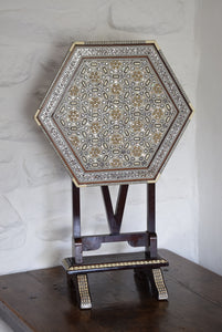 pearl inlaid table