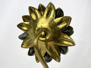 Brass Sunflowers