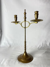 Load image into Gallery viewer, Antique Brass Adjustable Candelabra