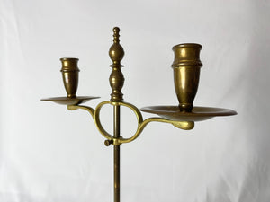 Antique Brass Adjustable Candelabra