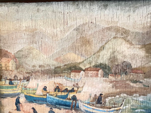 Fishing Boats Painting