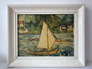 Boat Painting