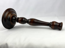 Load image into Gallery viewer, Antique Pair of Turned Oak Candlesticks