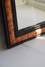 Load image into Gallery viewer, Antique faux tortoiseshell mirror