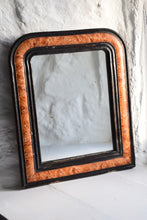 Load image into Gallery viewer, vintage faux tortoiseshell mirror
