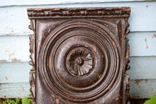 Load image into Gallery viewer, Antique carved wood panel
