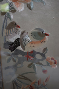 Antique Chinese silk embroidered panels