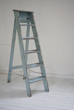 Load image into Gallery viewer, Vintage Wooden Step Ladder