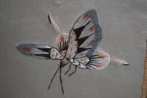 Antique Chinese silk embroidered panels