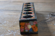 Load image into Gallery viewer, Antique 19th century Islamic Persian Black lacquer Floral Painted Box