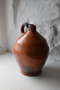 Vintage French Pottery Flagon